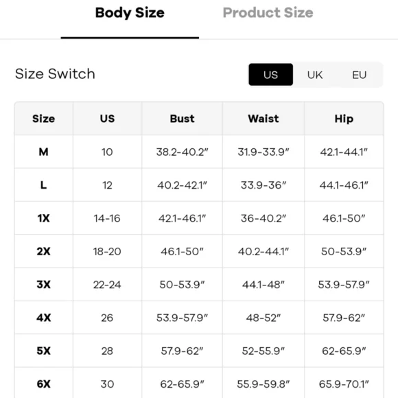 NWT BloomChic Square Neck One Piece Swimsuit Size 6X=30 - Picture 7 of 7